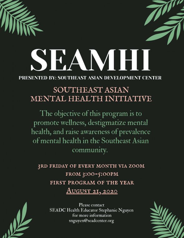 SEAMHI flyer 