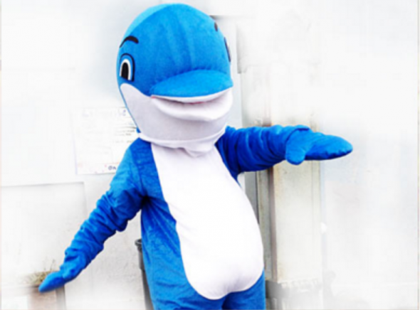 Splash the Dolphin Mascot
