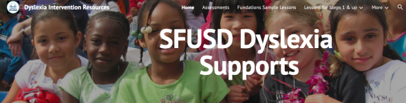 dyslexia web page