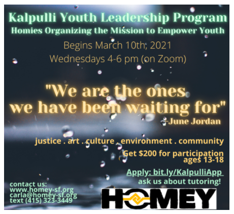 Image contains information about how to apply, contact information and program information