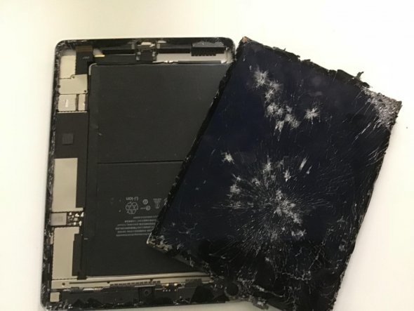 broken ipad