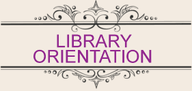School Library orientation slide presentation