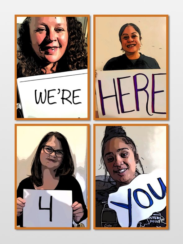 We Are Here For You