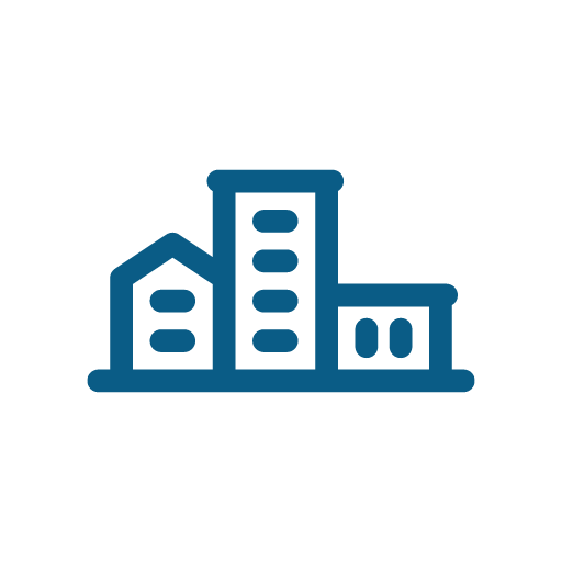 Icon with three housing options