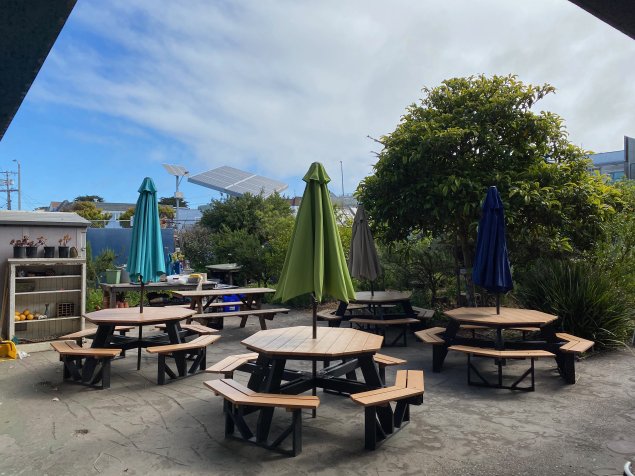 Tables in the STEAM garden