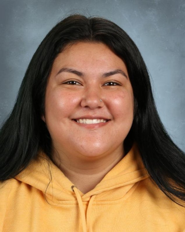 headshot with a light grey background