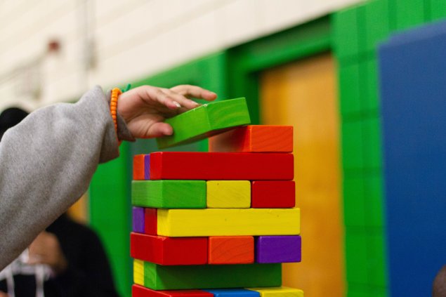 Jenga blocks