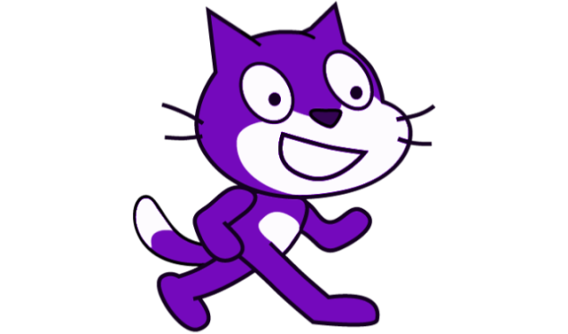 purple cat