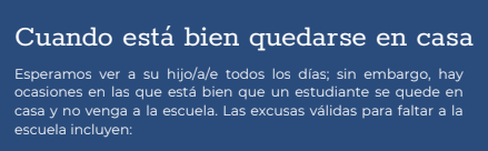 Cuando esta bien quedarse en casa