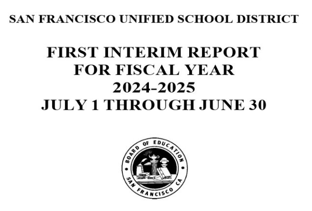 First interim report for fiscal year 2024-25