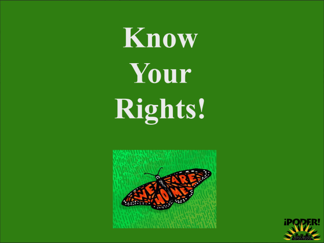 Know Your Rights! - Power
