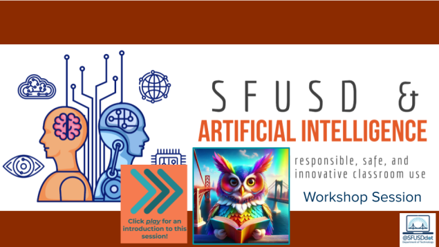 image of slide deck about AI for Educators