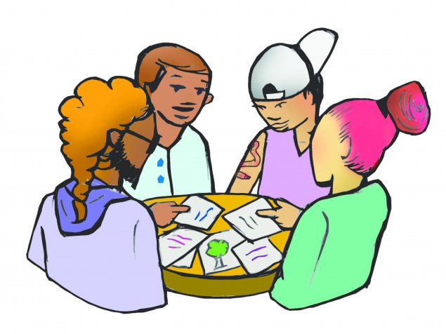 Community members creating plan