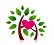 Tree enveloping a heart 