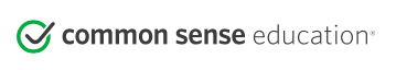 Common Sense Education logo and checkmark in circle 