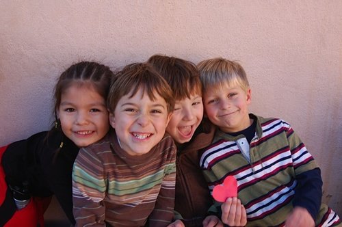 Four Sherman Students