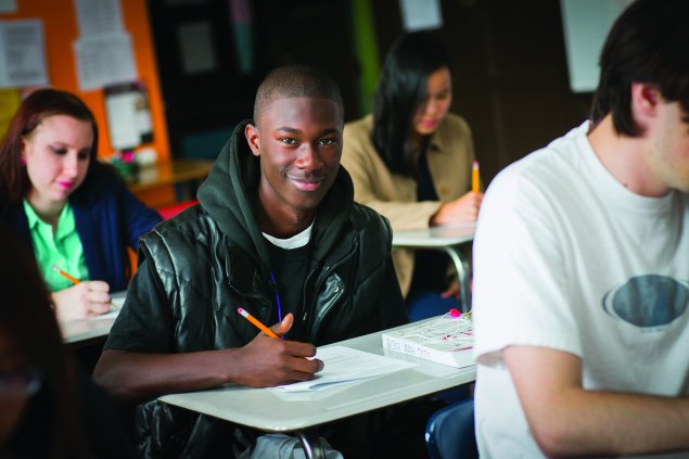 smiling student