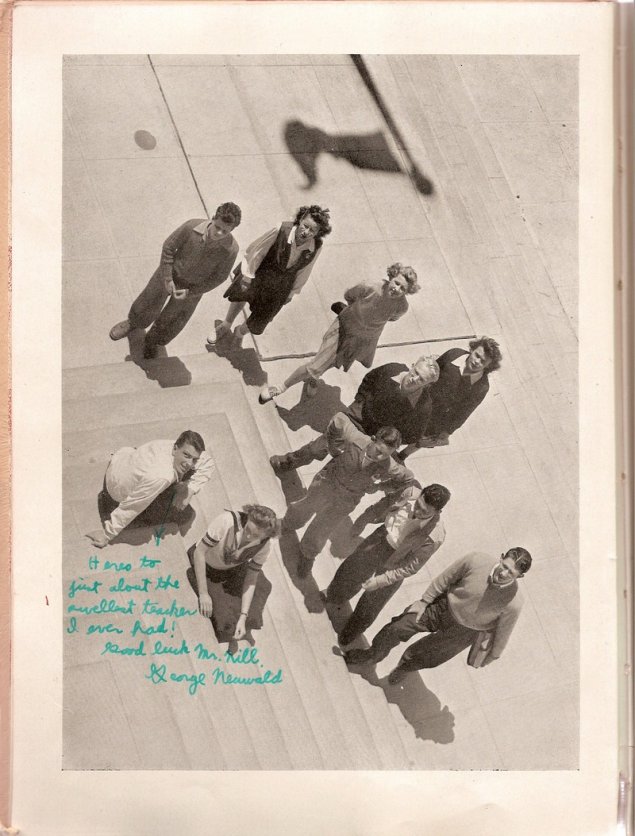 photo of students from 1940s