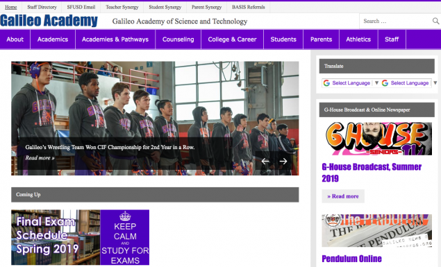 Galileoweb.org website