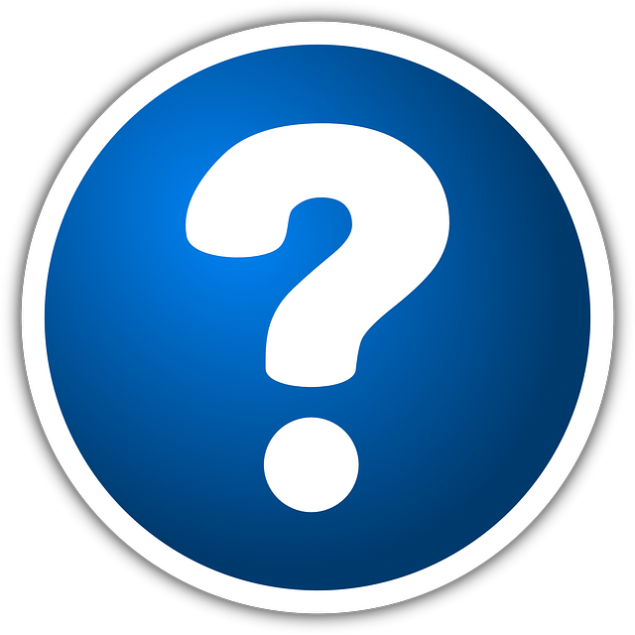 Question mark in circle 