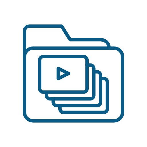 Folder with videos