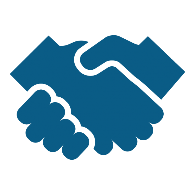 Icon of a handshake