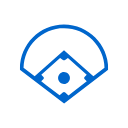 icon of baseball field