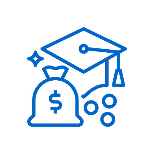 icon of blue scholarship